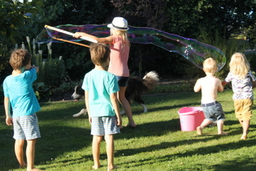 Bellen blazen kinderen